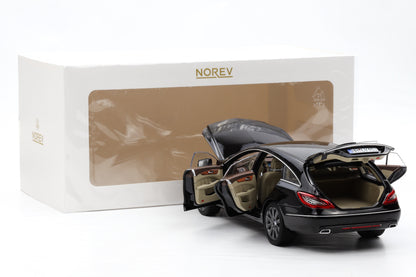 1:18 Norev Mercedes-Benz CLS Shooting Brake C218 2011 Obsidianschwarz metallic