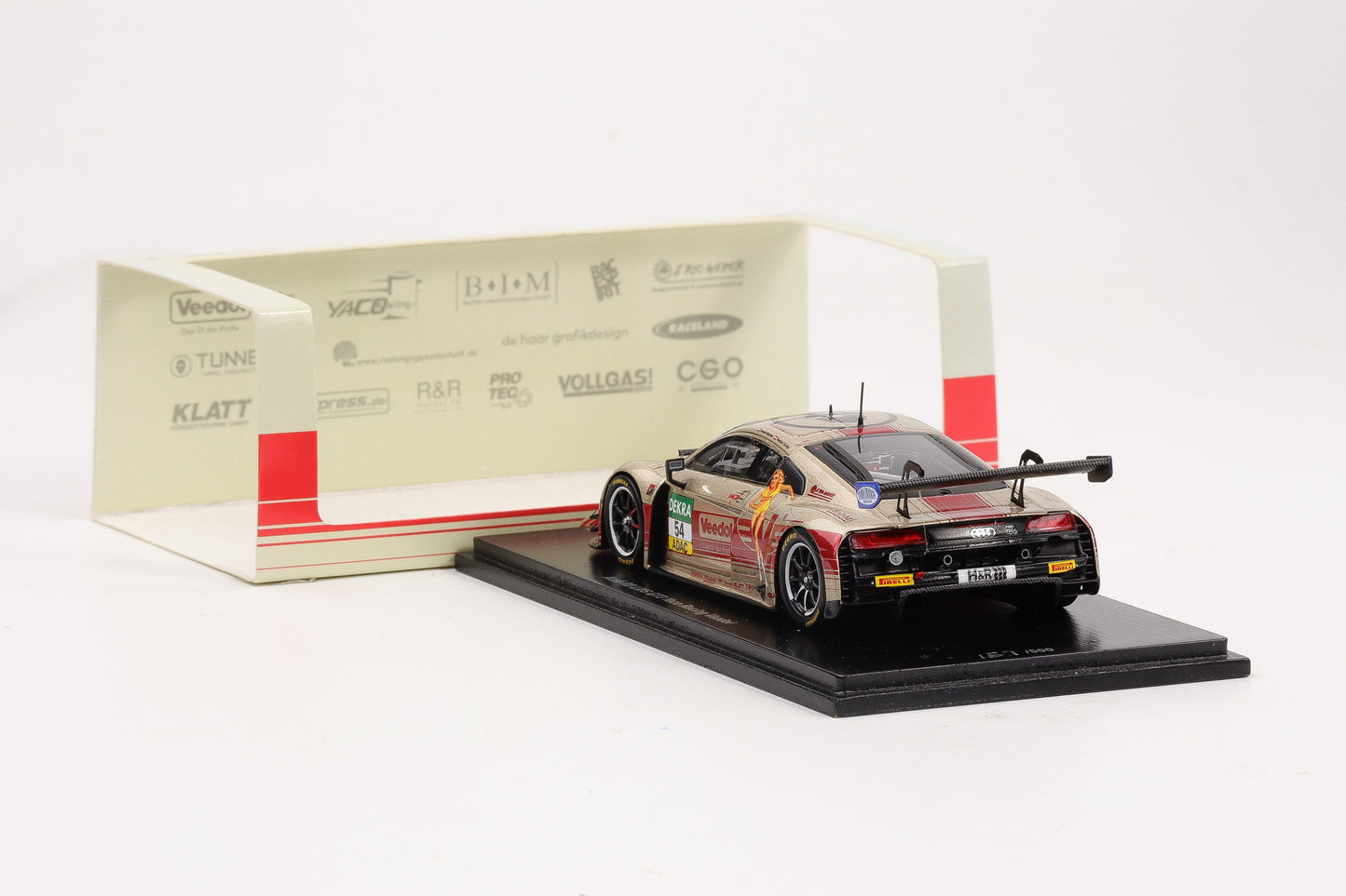 1:43 Spark Audi R8 LMS GT3 #54 Yaco ADAC GT Masters 2021 Veedol