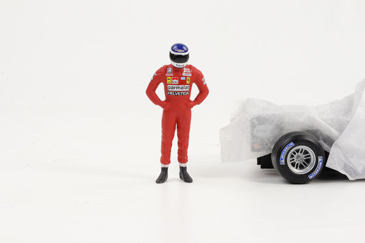 1:18 Cartrix Figur Reutemann Ferrari Formel 1 1978 F1 Resin Diorama 10cm