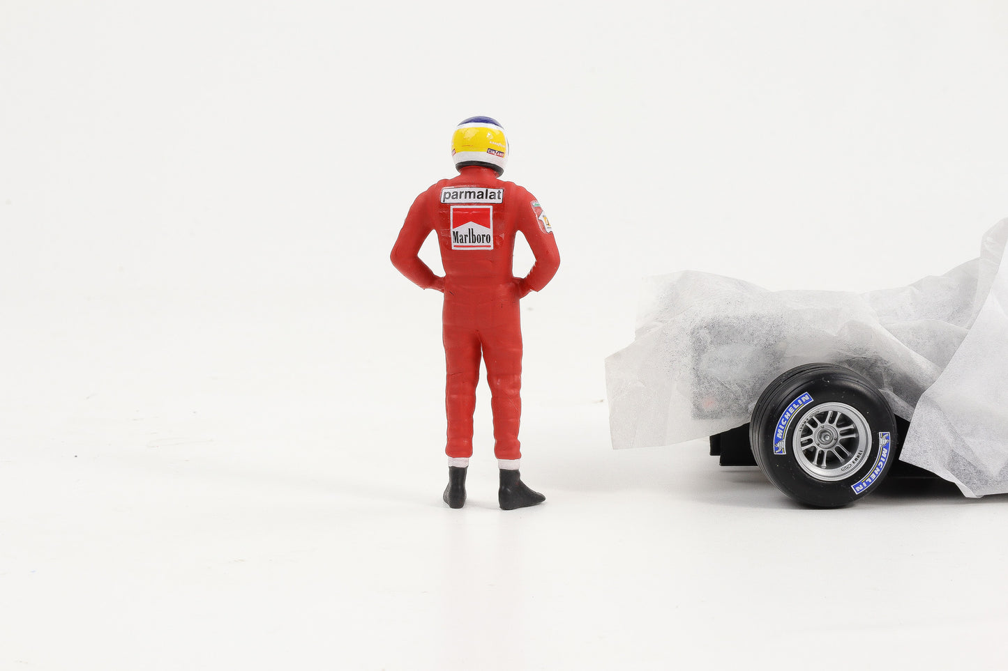 1:18 Cartrix Figur Reutemann Ferrari Formel 1 1978 F1 Resin Diorama 10cm