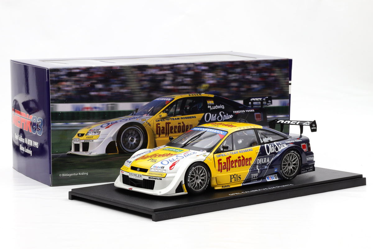 1:18 Opel Calibra V6 4x4 Hasseröder / Ludwig #1 DTM ITC 1995 Werk83