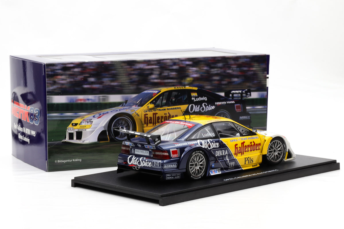 1:18 Opel Calibra V6 4x4 Hasseröder / Ludwig #1 DTM ITC 1995 Werk83