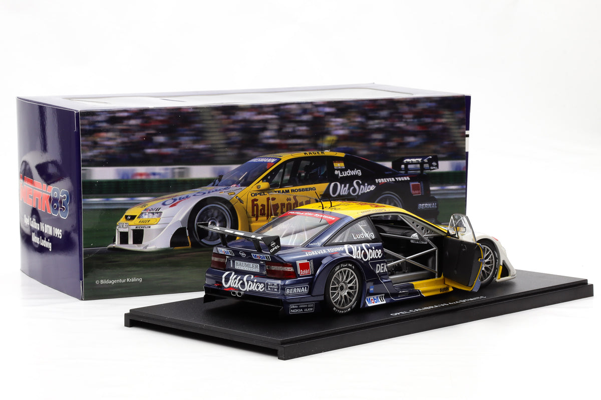 1:18 Opel Calibra V6 4x4 Hasseröder / Ludwig #1 DTM ITC 1995 Werk83
