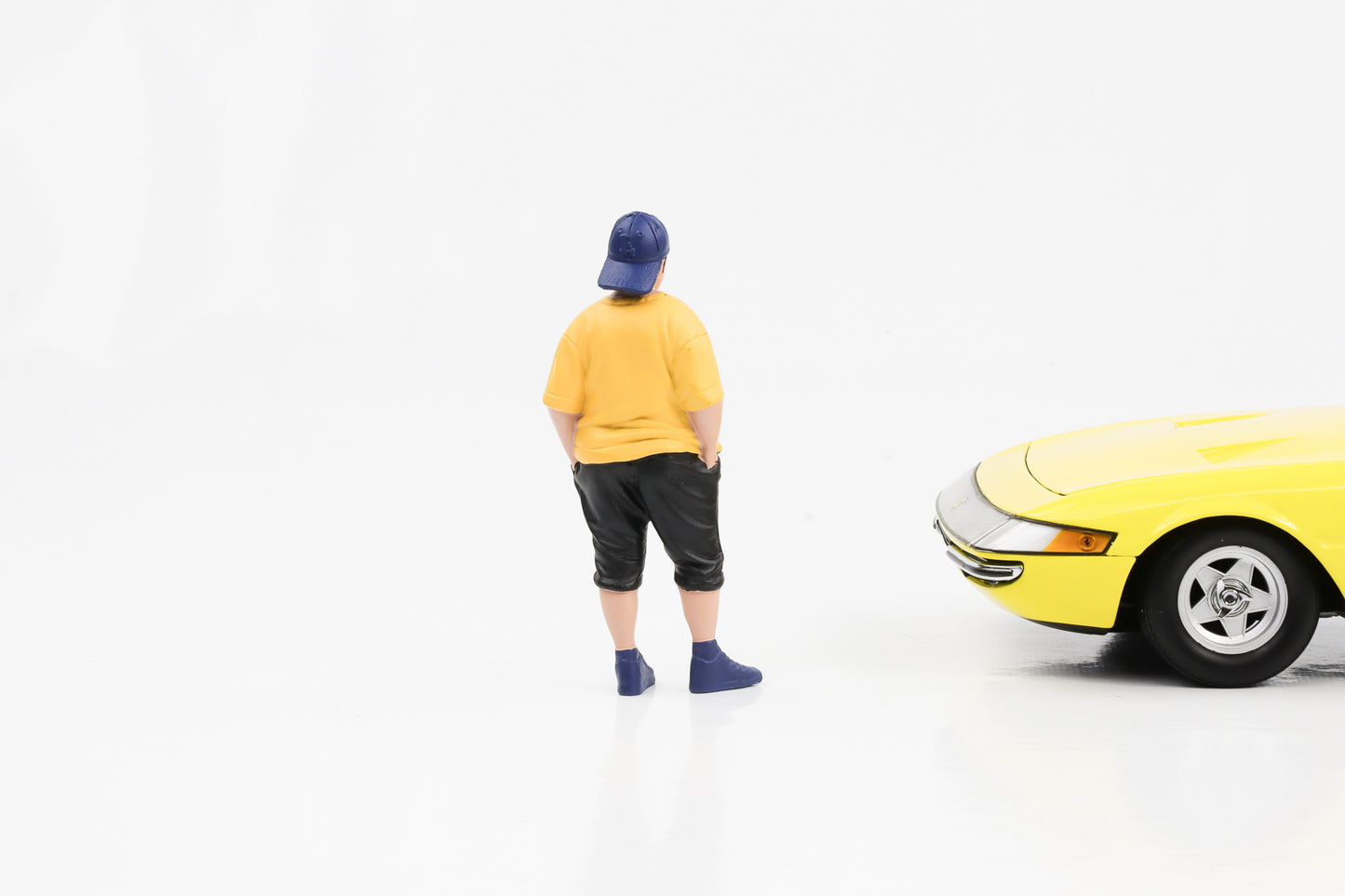 1:18 figure Car Meet 1 Marcus yellow T-shirt American Diorama Figures II