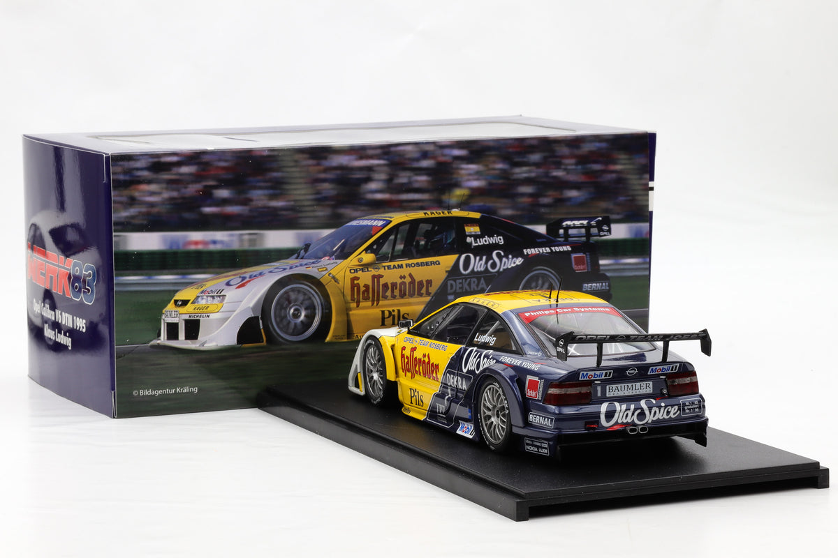 1:18 Opel Calibra V6 4x4 Hasseröder / Ludwig #1 DTM ITC 1995 Werk83