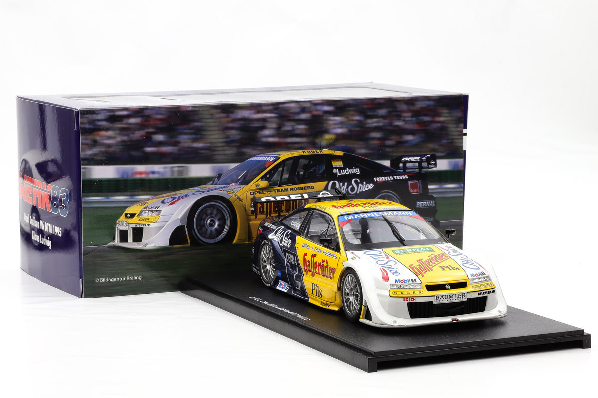 1:18 Opel Calibra V6 4x4 Hasseröder / Ludwig #1 DTM ITC 1995 Werk83