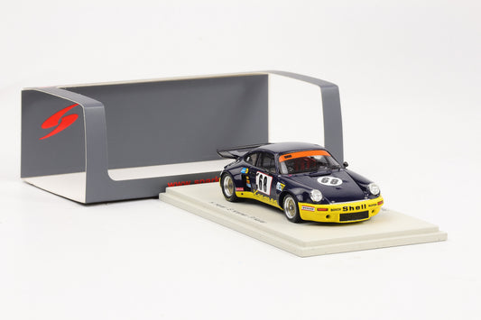 1:43 Spark Porsche Carrera 911 RSR #68 24H LeMans 1974 Heyer Kremer Keller S5087