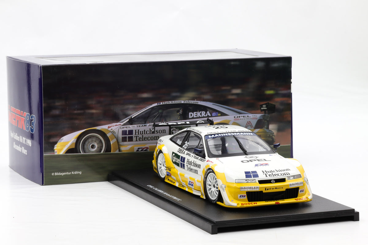 1:18 Opel Calibra V6 4x4 Wurz #25 Joest Racing DTM ITC 1996 Werk83