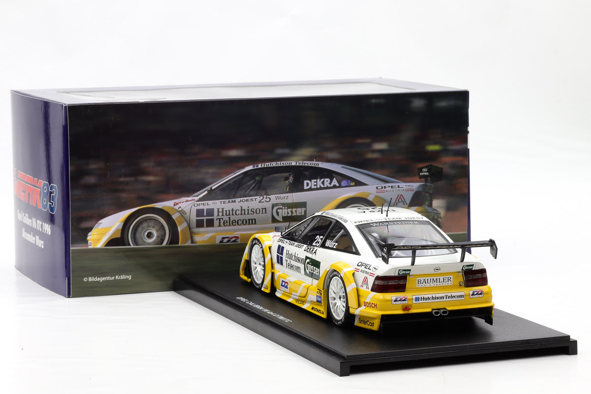 1:18 Opel Calibra V6 4x4 Wurz #25 Joest Racing DTM ITC 1996 Werk83