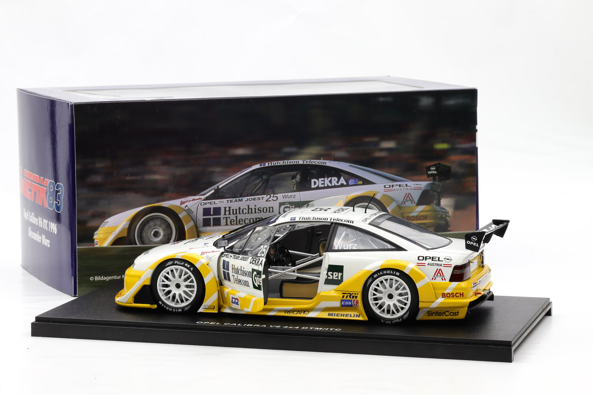 1:18 Opel Calibra V6 4x4 Wurz #25 Joest Racing DTM ITC 1996 Werk83