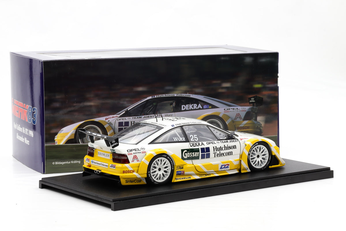 1:18 Opel Calibra V6 4x4 Wurz #25 Joest Racing DTM ITC 1996 Werk83