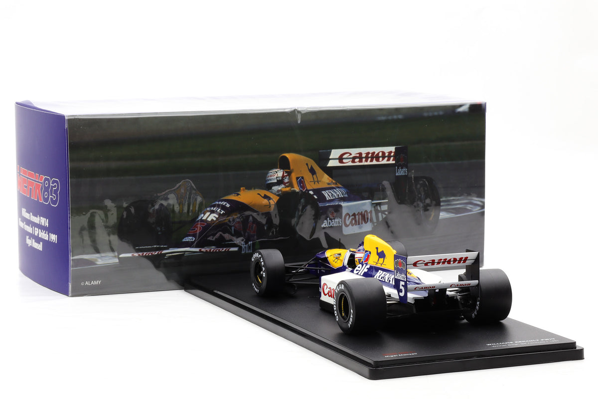 1:18 Mansell Williams FW14 #5 Formel 1 Sieger British GP 1991 Werk83