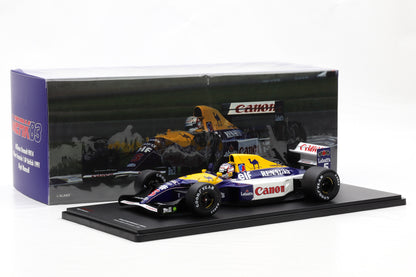 1:18 Mansell Williams FW14 #5 Formel 1 Sieger British GP 1991 Werk83