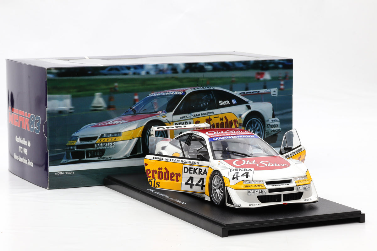 1:18 Opel Calibra V6 4x4 Hans-Joachim Stuck #44 Hasseröder ITC 1996 Werk83