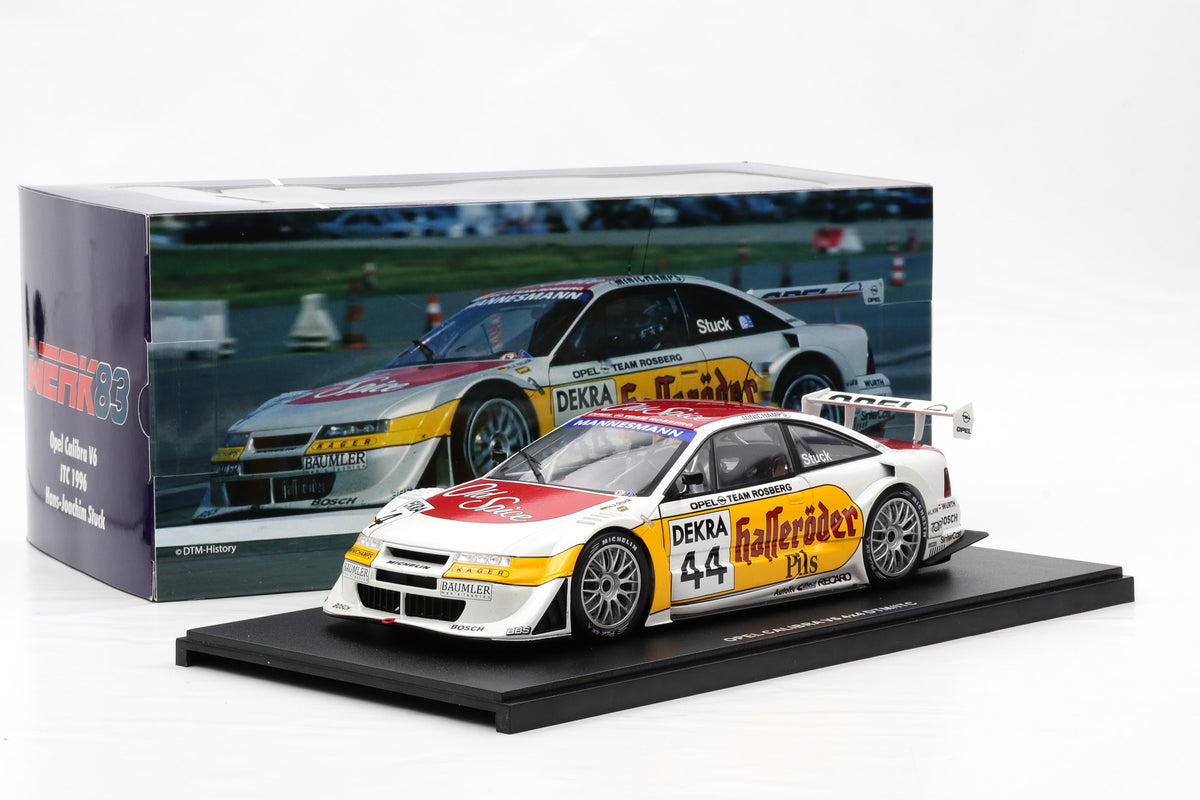 1:18 Opel Calibra V6 4x4 Hans-Joachim Stuck #44 Hasseröder ITC 1996 Werk83