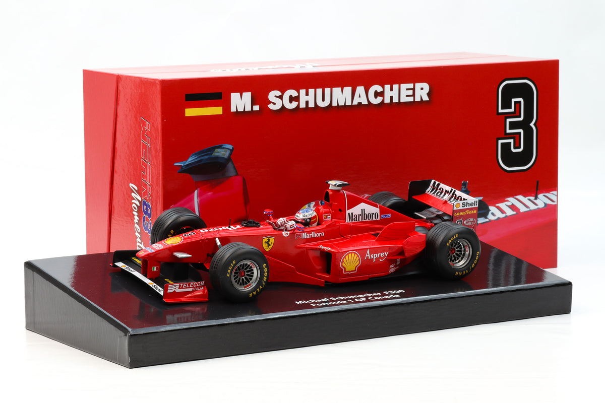 1:18 Ferrari F300 #3 Sieger Kanada GP F1 1998 Schumacher Moments Werk83