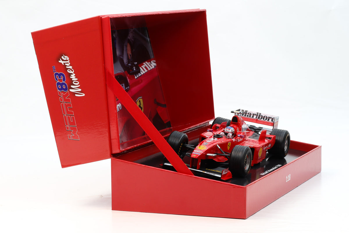 1:18 Ferrari F300 #3 Sieger Kanada GP Formel 1 1998 Schumacher Moments Box