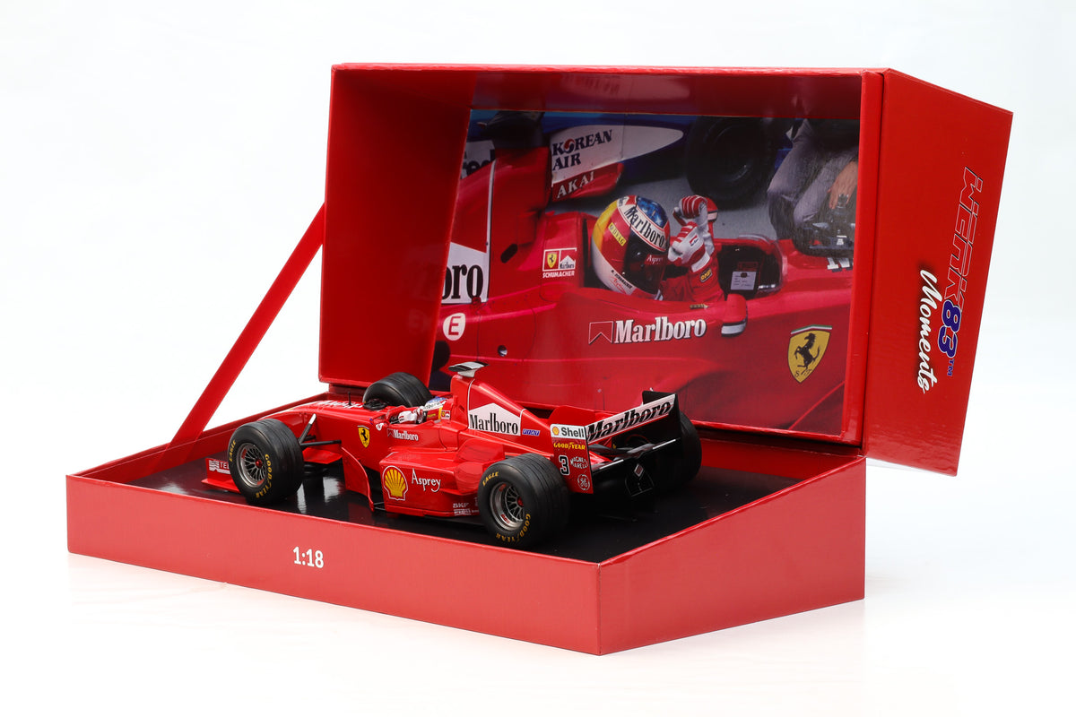1:18 Ferrari F300 #3 Sieger Kanada GP F1 1998 Schumacher Moments Werk83