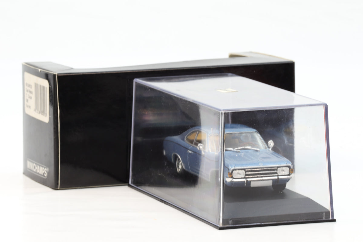 1:43 Minichamps Opel Rekord C Coupe 1968 blau metallic 430046120