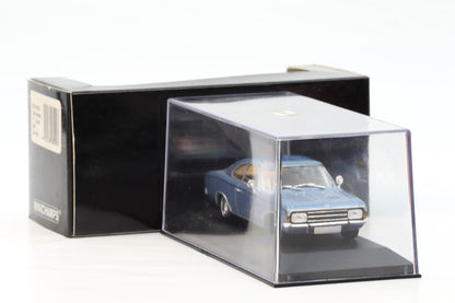 1:43 Minichamps Opel Rekord C Coupe 1968 blau metallic 430046120