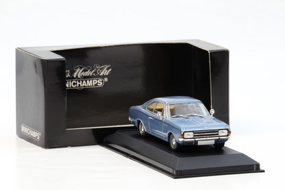 1:43 Minichamps Opel Rekord C Coupe 1968 blau metallic 430046120