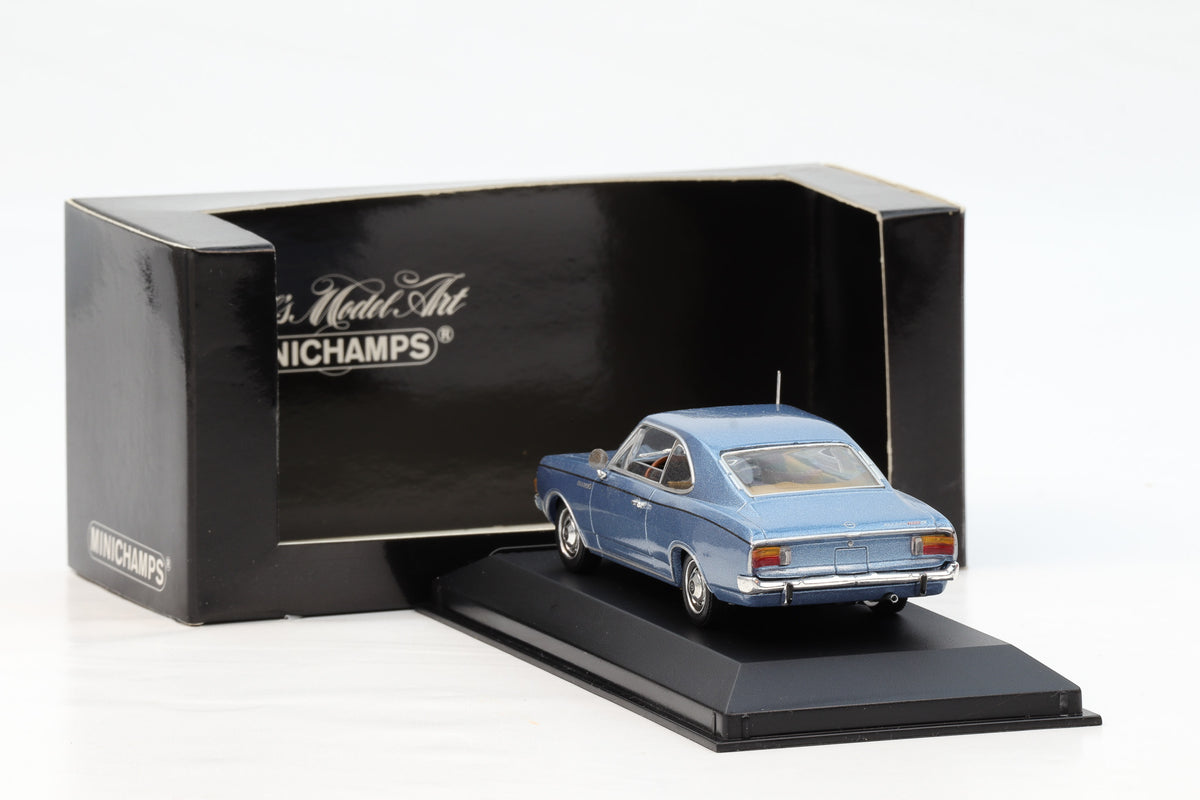 1:43 Minichamps Opel Rekord C Coupe 1968 blau metallic 430046120