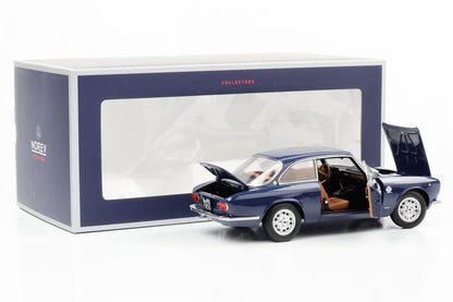 1:18 Alfa Romeo 1300 GT Junior Coupe 1973 azul oscuro Norev Limited 500 uds.