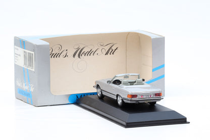 1:43 Mercedes-Benz 350 SL R107 Cabriolet 1974 silber Minichamps