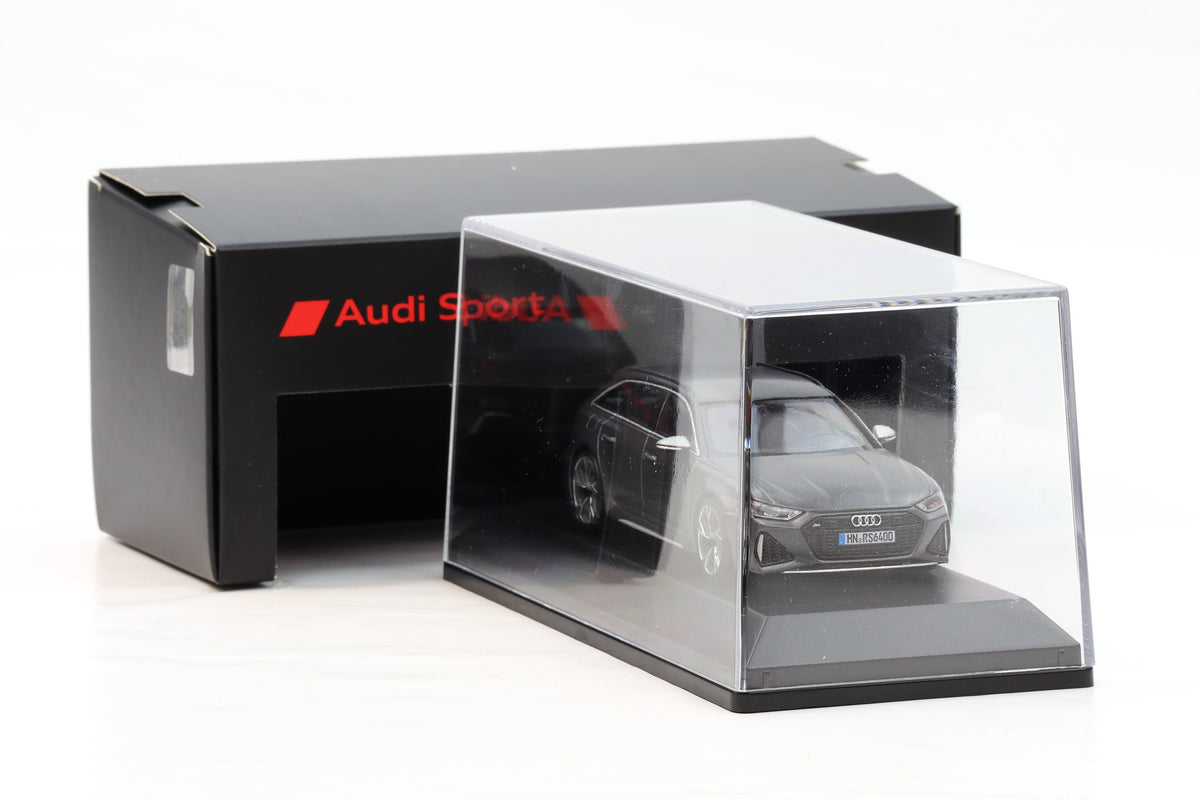 1:43 Minichamps Audi RS6 RS 6 Avant C8 daytonagrau matt Dealer Audi Sport