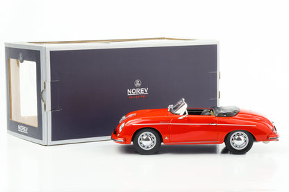 1:18 Porsche 356 Speedster 1954 vermelho Norev