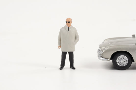 1:43 Cartrix Figur Enzo Ferrari für Modellauto Diorama Figuren 4 cm