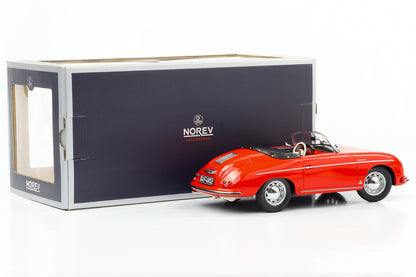 1/18 Porsche 356 Speedster 1954 rouge Norev