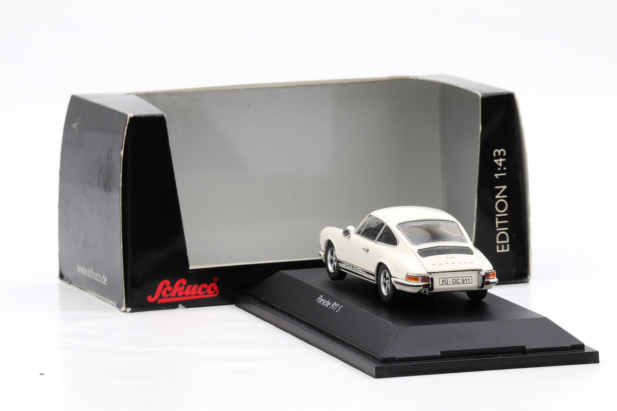1:43 Schuco Porsche 911 S hellelfenbein / gebraucht