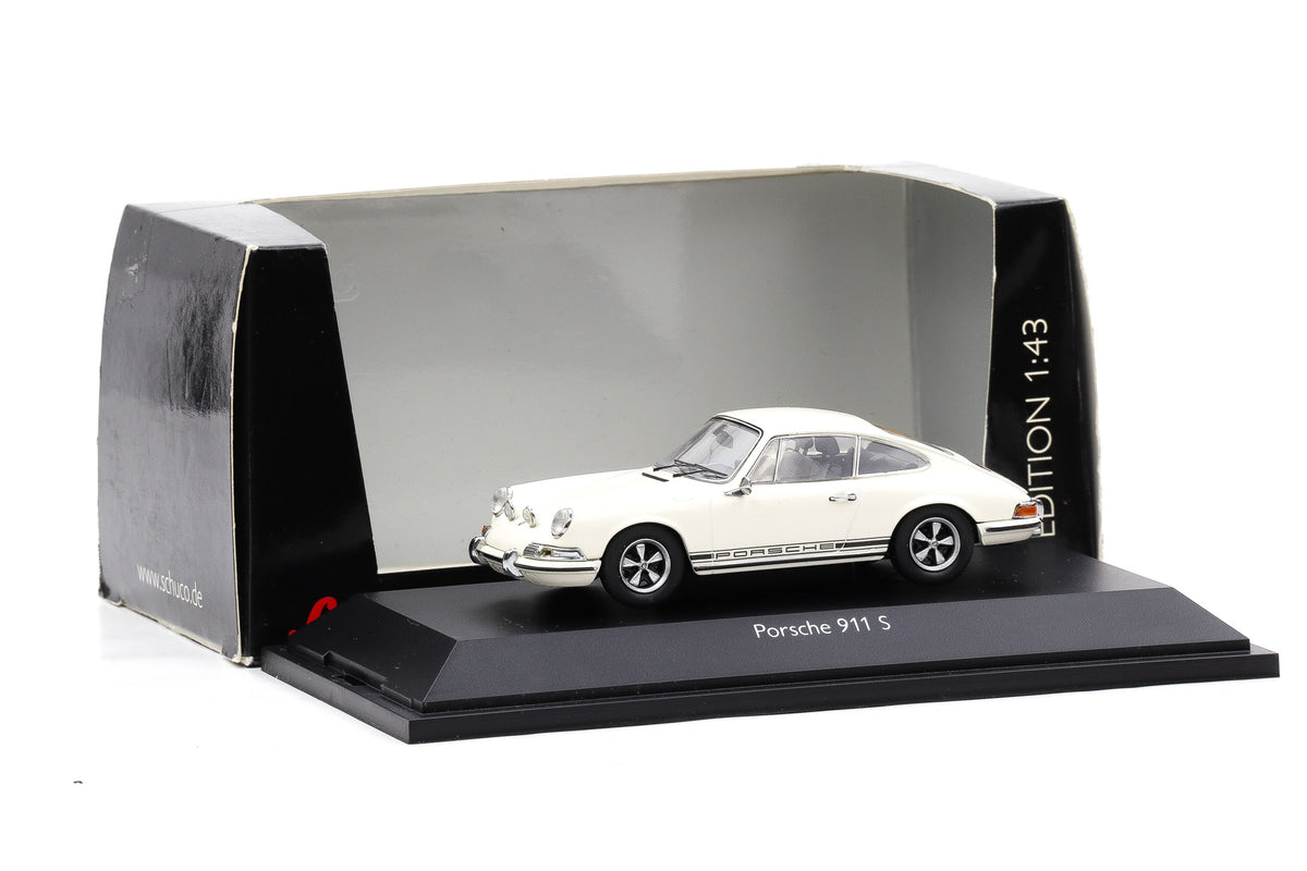 1:43 Schuco Porsche 911 S hellelfenbein / gebraucht