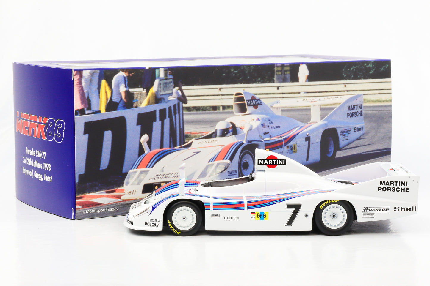 1:18 Porsche 936/77 #7 3a 24h Le Mans 1978 Haywood, Gregg, Joest Werk83