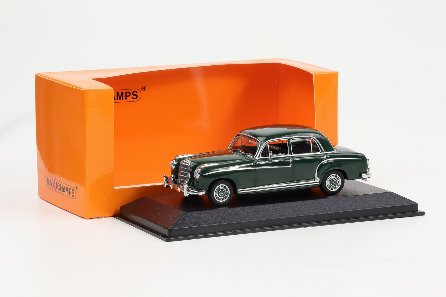 1:43 Minichamps Mercedes-Benz 220S W180 1956 dunkelgrün Maxichamps