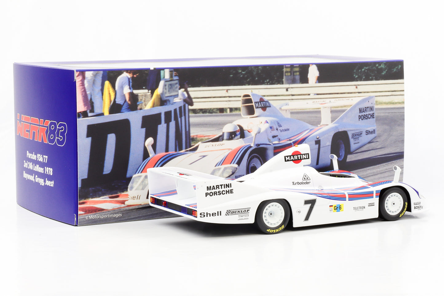 1:18 Porsche 936/77 #7 3º 24h Le Mans 1978 Haywood, Gregg, Joest Werk83