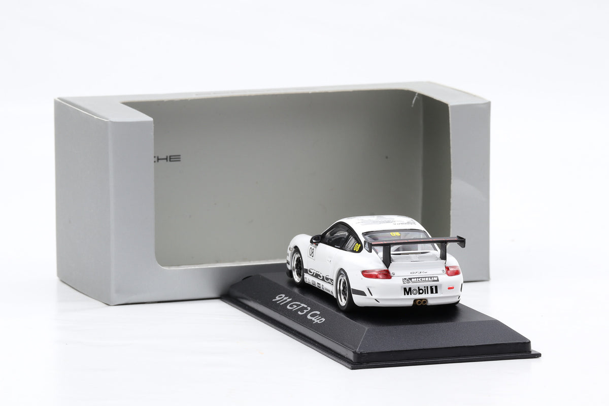 1:43 Minichamps Porsche 911 997 GT3 Cup N° 8 Präsentation 2008 WAP Dealer