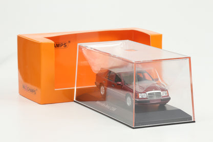 1:43 Minichamps Mercedes-Benz 230E W124 1991 dunkelrot metallic Maxichamps