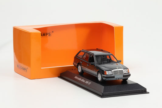 1:43 Minichamps Mercedes-Benz 300 TE 1990 S124 schwarz metallic Maxichamps