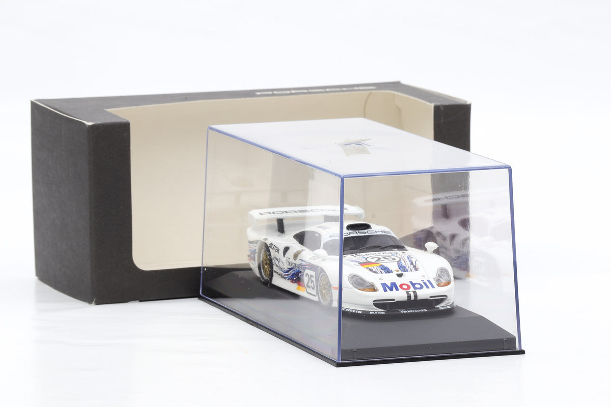 1:43 Minichamps Porsche 911 GT1 #25 Le Mans 1997 Warsteiner Black Window WAP