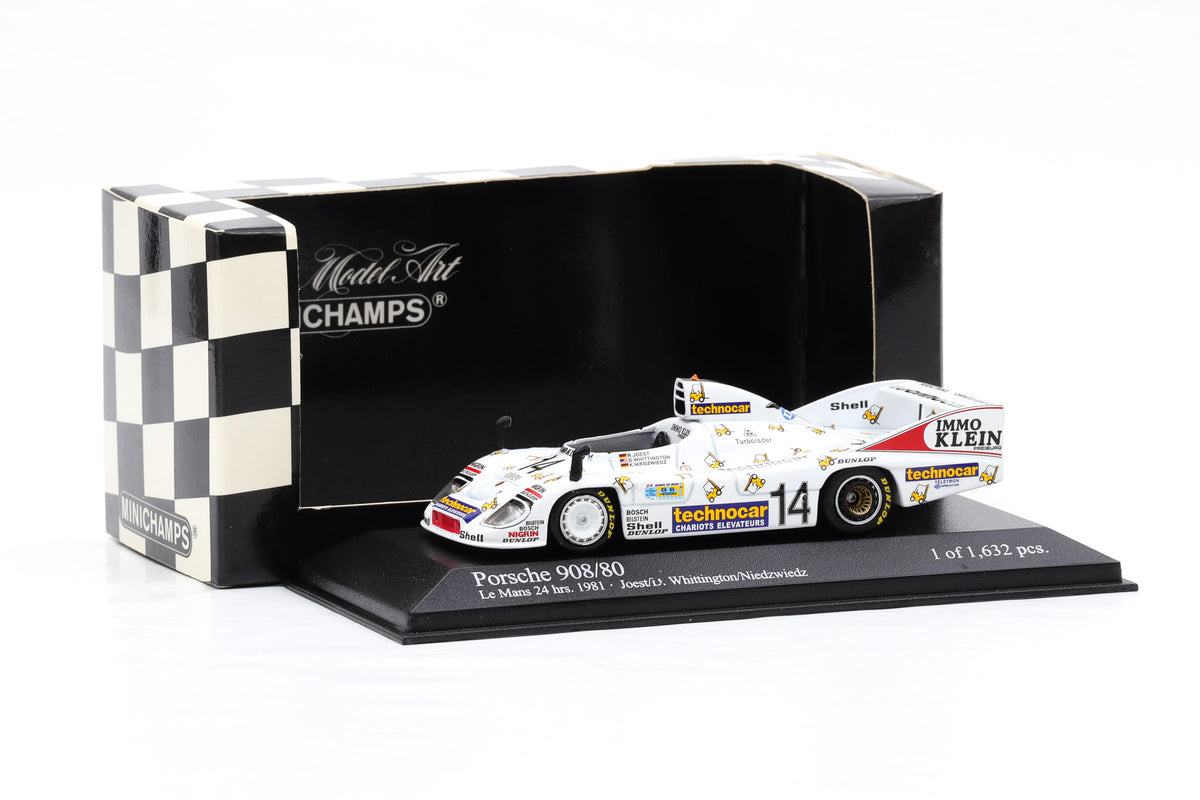 1:43 Porsche 908/80 24H Le Mans 1981 Joest/Whittington/Niedzwiedz