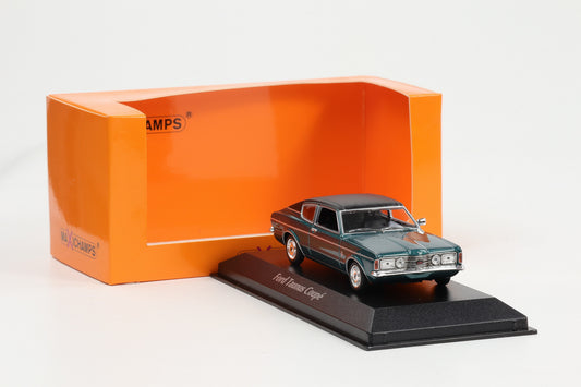 1:43 Minichamps Ford Taunus Coupe Knudsen 1970 grün metallic Maxichamps