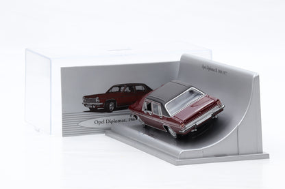 1:43 Minichamps Opel Diplomat B 1969-1977 dunkelrot Car Collection