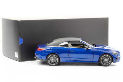 1:18 Mercedes-Benz CLE Cabriolet mit Verdeck 2024 spektralblau Norev Dealer