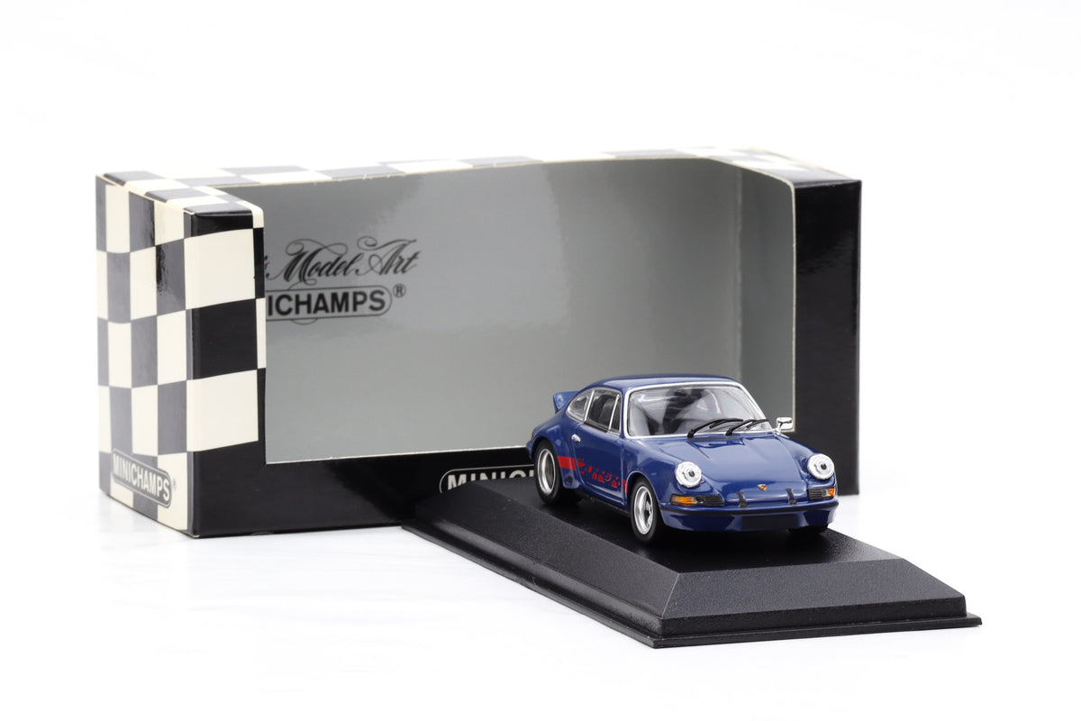 1:43 Minichamps Porsche 911 Carrera RSR 2.8 1973 ossiblau mit indischrot