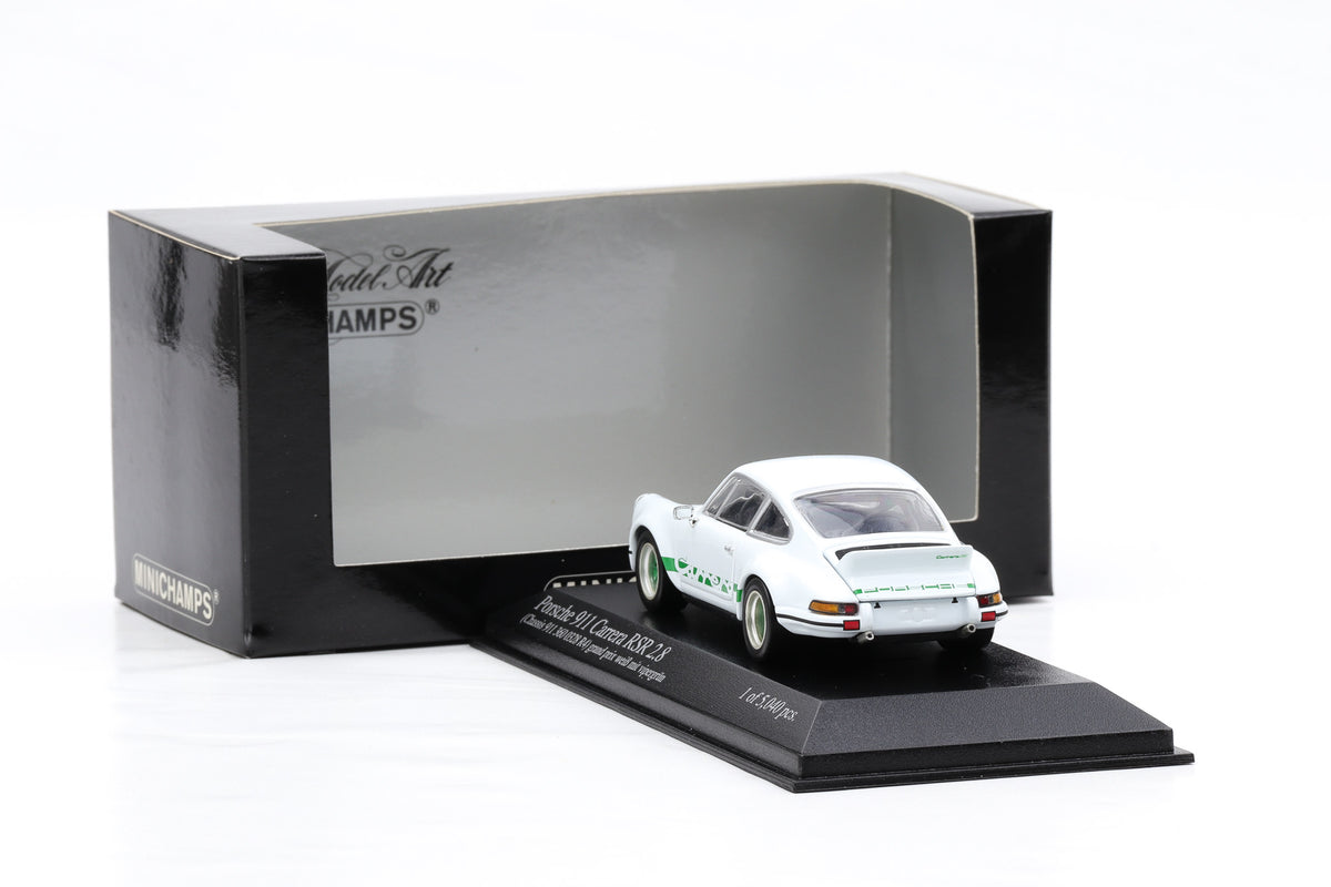 1:43 Minichamps Porsche 911 Carrera RSR 2.8 1973 grand prix weiss vipergrün