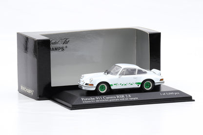 1:43 Minichamps Porsche 911 Carrera RSR 2.8 1973 grand prix weiss vipergrün