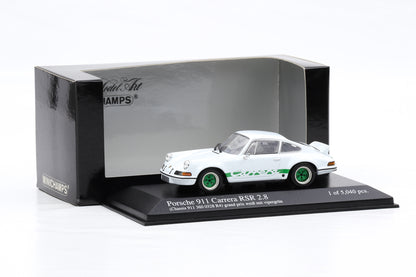 1:43 Minichamps Porsche 911 Carrera RSR 2.8 1973 grand prix weiss vipergrün