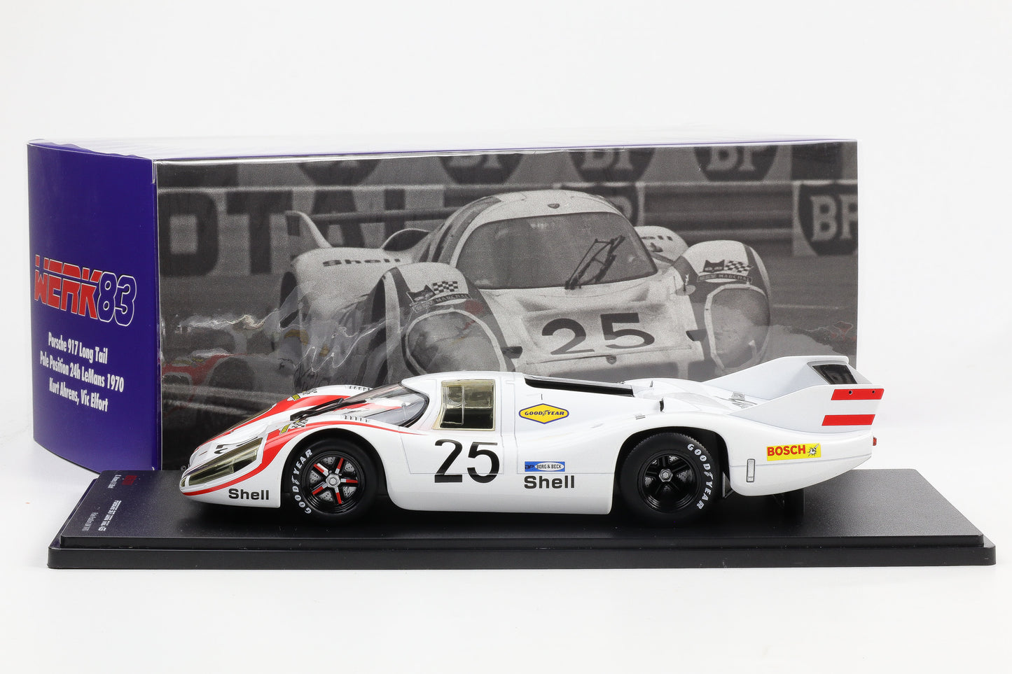 1:18 Werk83 Porsche 917 LH #25 Pole Position 24h LeMans 1970 Elford Ahrens